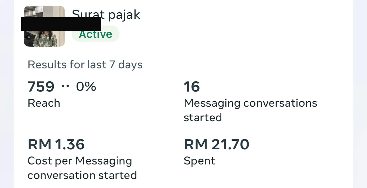 Client testimonial message