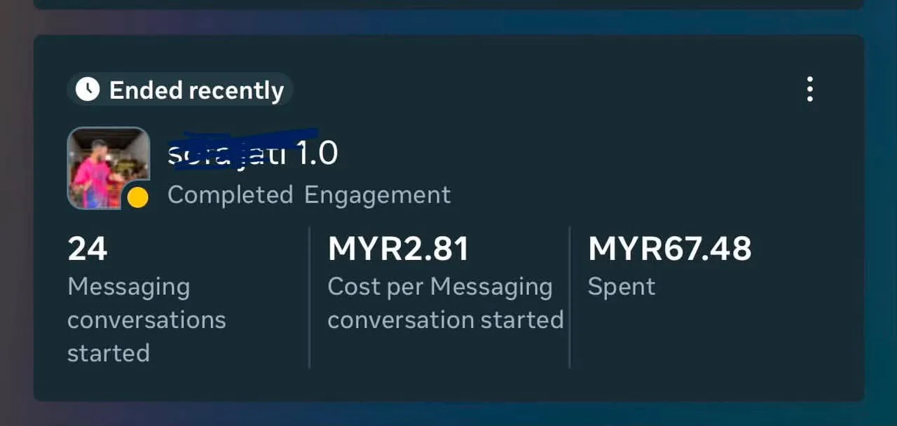 Client results message